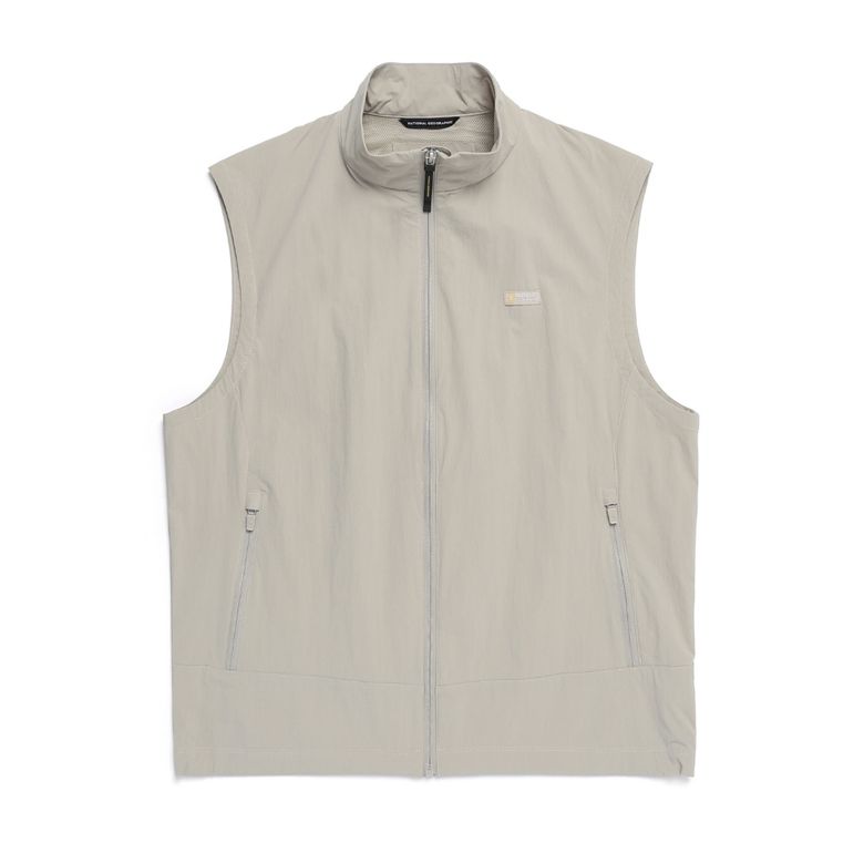 N252UVT940 경량 우븐 스트레치 풀집업 베스트 AGATE GREY