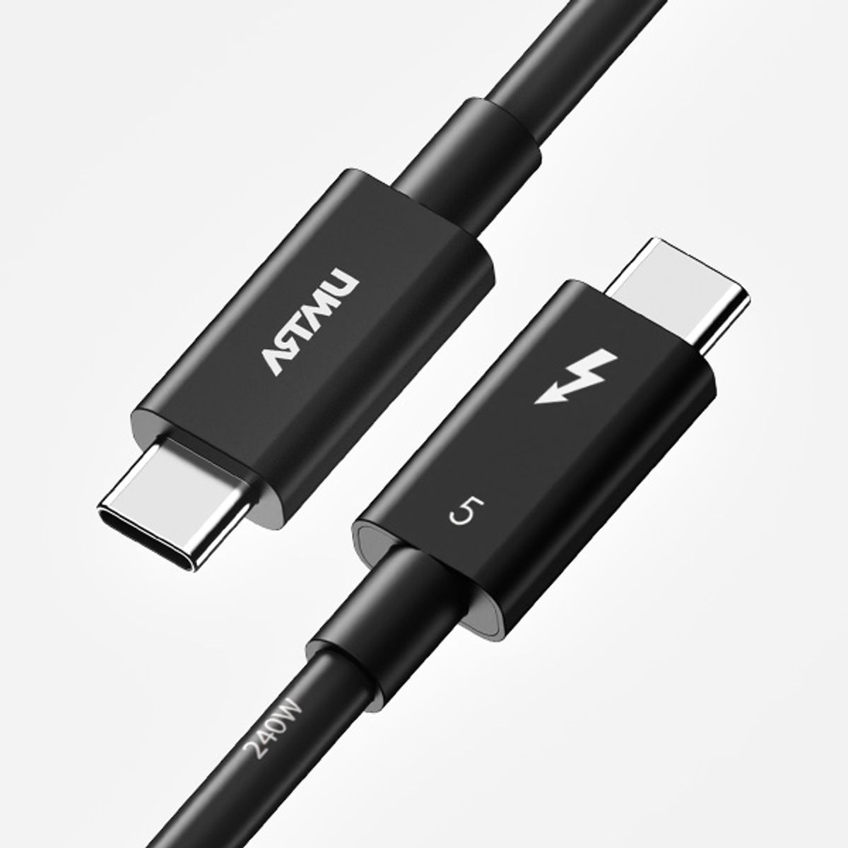 아트뮤(ARTMU) 인텔 인증 썬더볼트5 240W 80Gbps 120Gbps 케이블 1m