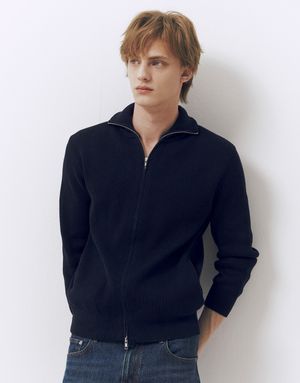 하이넥 투웨이 집업 가디건 10055511/055511 [2color]