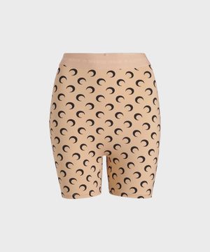 (W) 리사이클드 문 저지 미니 쇼츠 탄 RECYCLED MOON JERSEY MINI SHORTS TAN