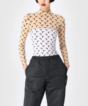 (W) 리사이클드 문 저지 튜브 탑 화이트 RECYCLED MOON JERSEY SS TUBE TOP OPTICAL WHITE