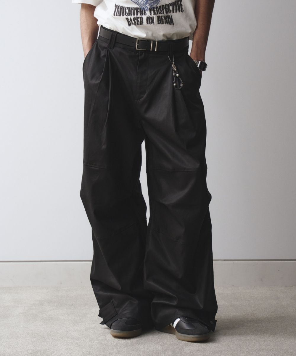 【MAISON MINED】25SS★ DOUBLE TUCK TAB PANTS MUSINSA | MAISON MINED DOUBLE TUCK TAB PANTS