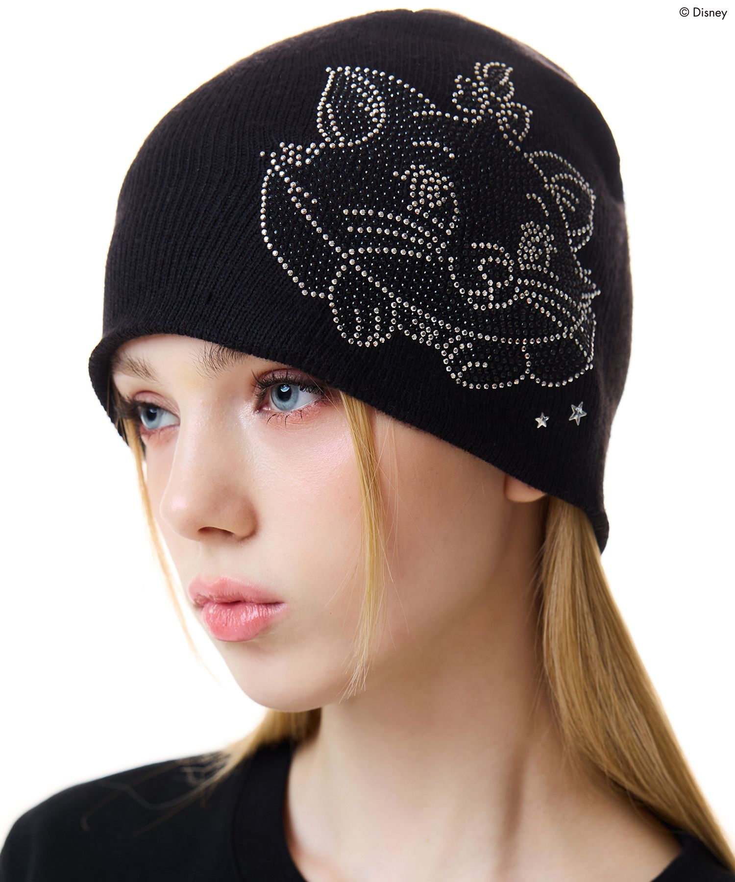【LUV IS TRUE】25ss [MARIE] HOTFIX BEANIE MUSINSA | LUV IS TRUE [MARIE] HOTFIX BEANIE(BLACK)