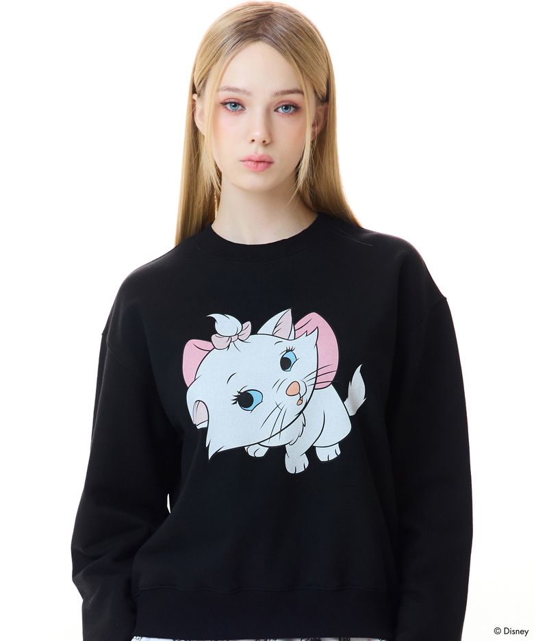 [MARIE] SWEATSHIRT(BLACK)