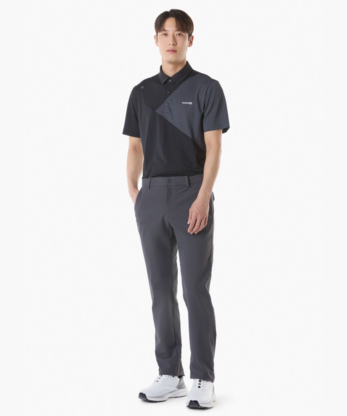 르꼬끄 골프(LECOQ GOLF) 남성 언발란스 백포켓 ACTIVE 팬츠 (GQ121MPT22)