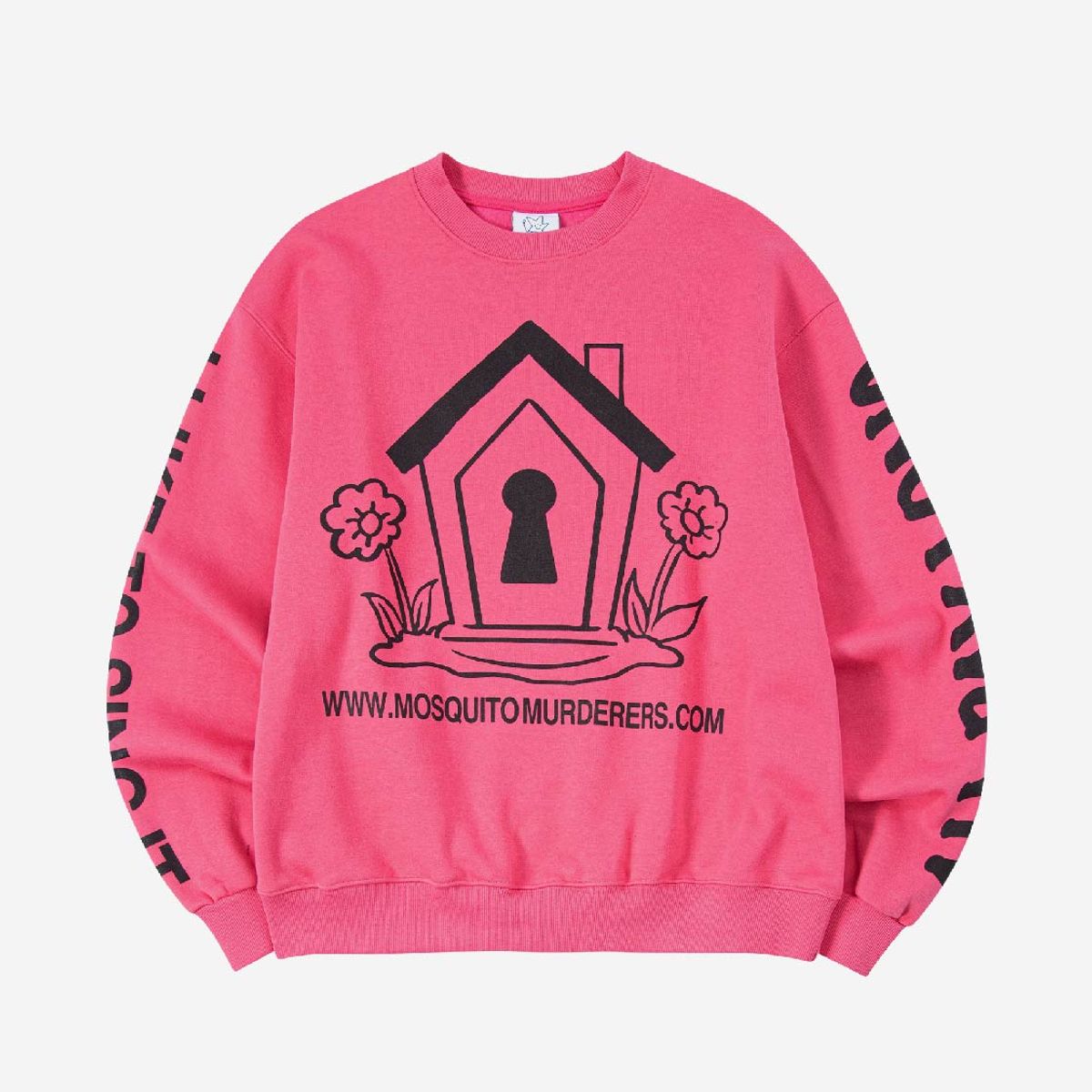 모스키토 머더러스(MOSQUITO MURDERERS) I LIKE TO SING IT ALL DAY LONG Dance everybody and sing with me FLEECE-LINED SWEATSHIRT