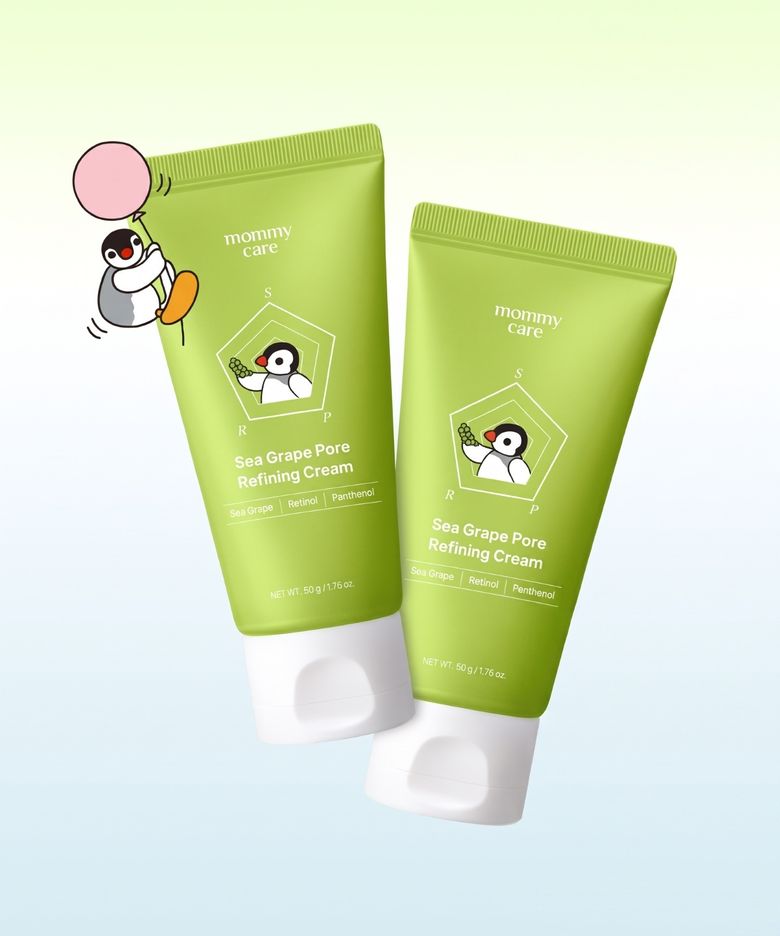 [2PACK] 바다포도 모공크림 50g X 2개 핑구 콜라보