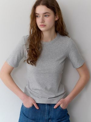 라운드넥 반팔 티셔츠 3colors