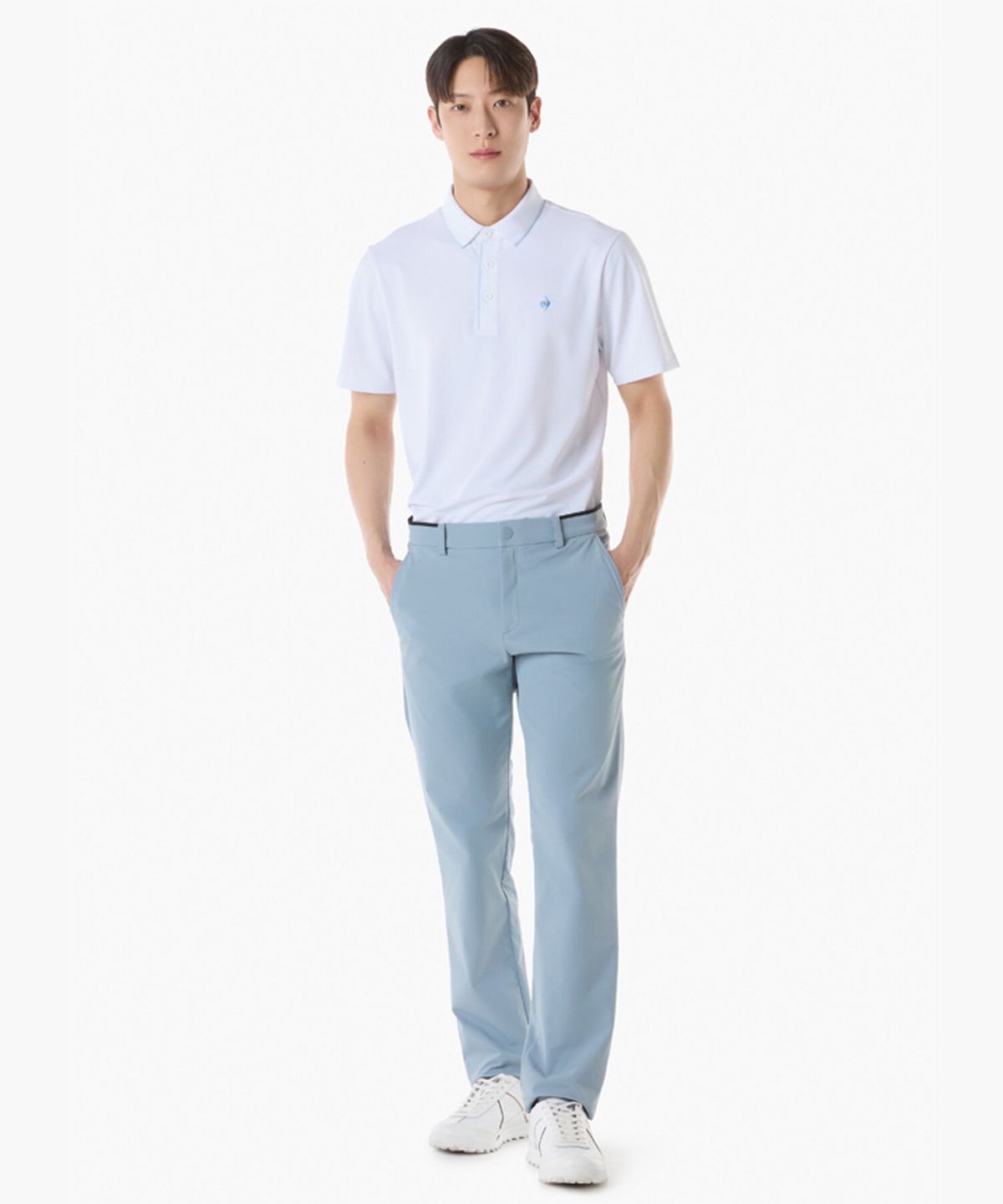 르꼬끄 골프(LECOQ GOLF) 남성 언발란스 백포켓 ACTIVE 팬츠 (GQ121MPT22)
