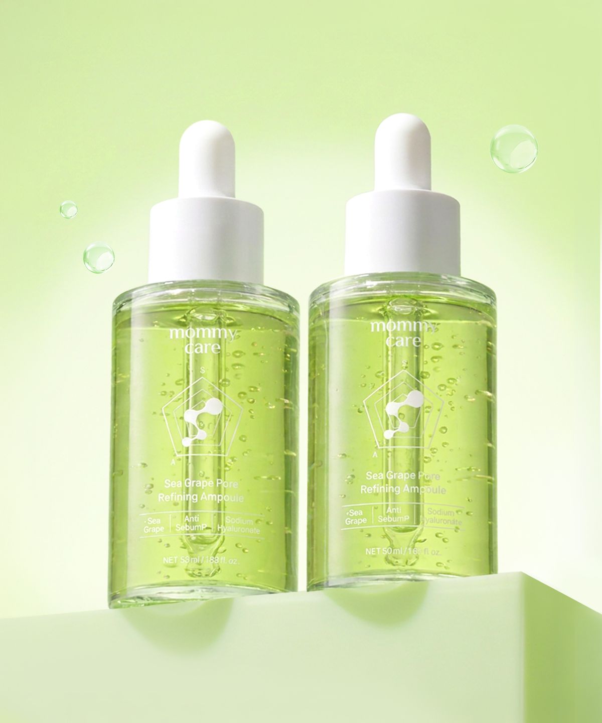 마미케어(MOMMYCARE) [2PACK] 바다포도 모공앰플 50ml X 2개