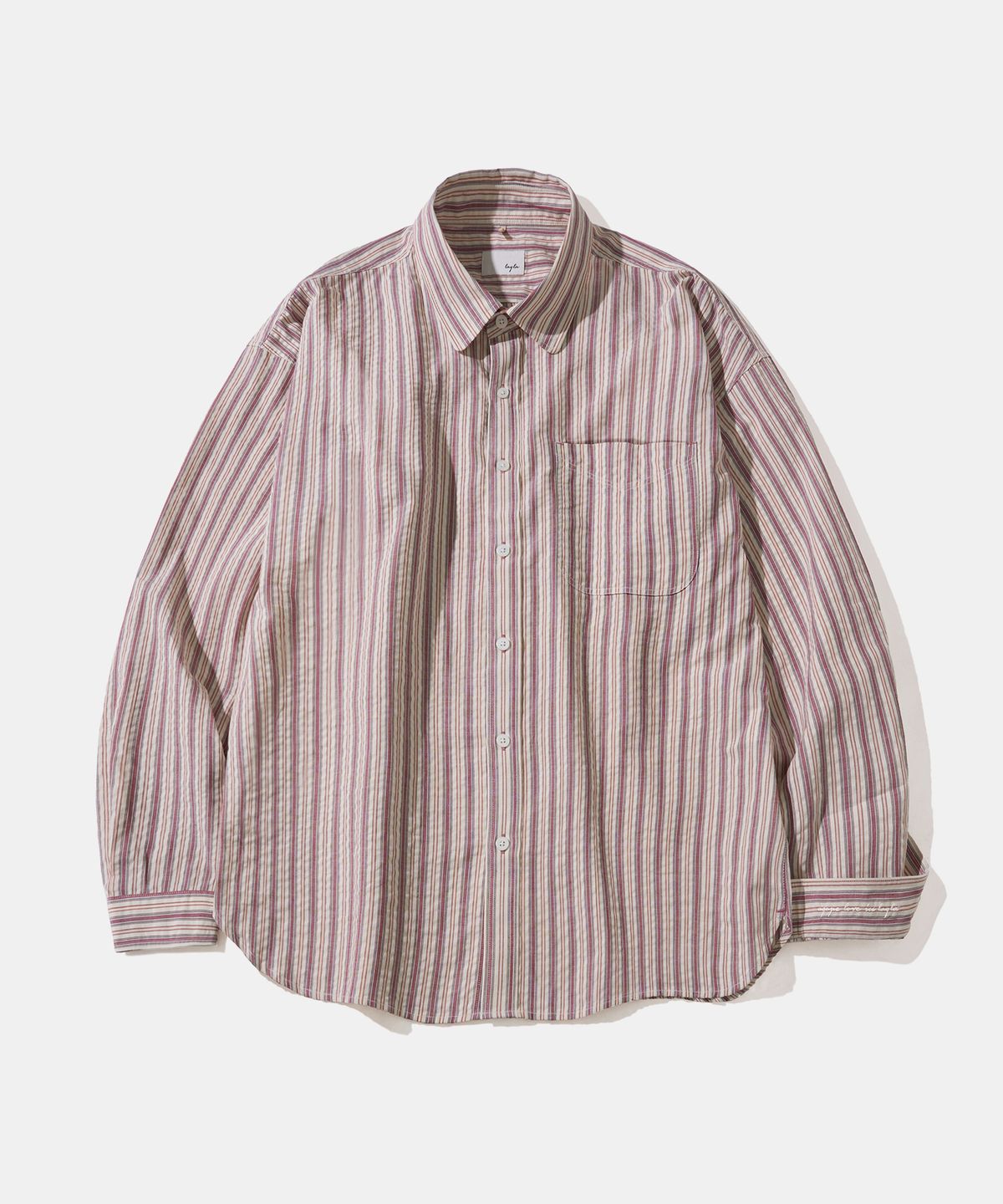 다이아몬드 레이라(DIAMOND LAYLA) Retro Mood Stripe Seersucker Shirt S166