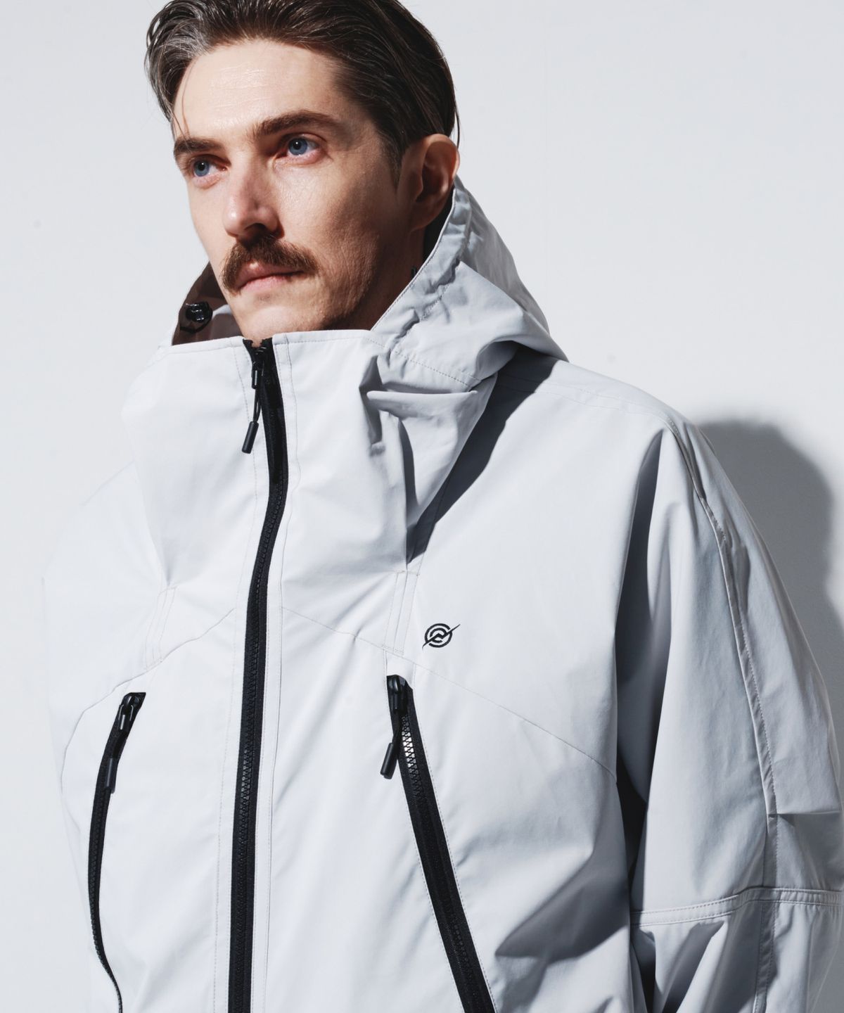 칼라파타르(KALAPATTHAR) 3Layer Hidden Pocket Hooded Jacket - LIGHT GRAY