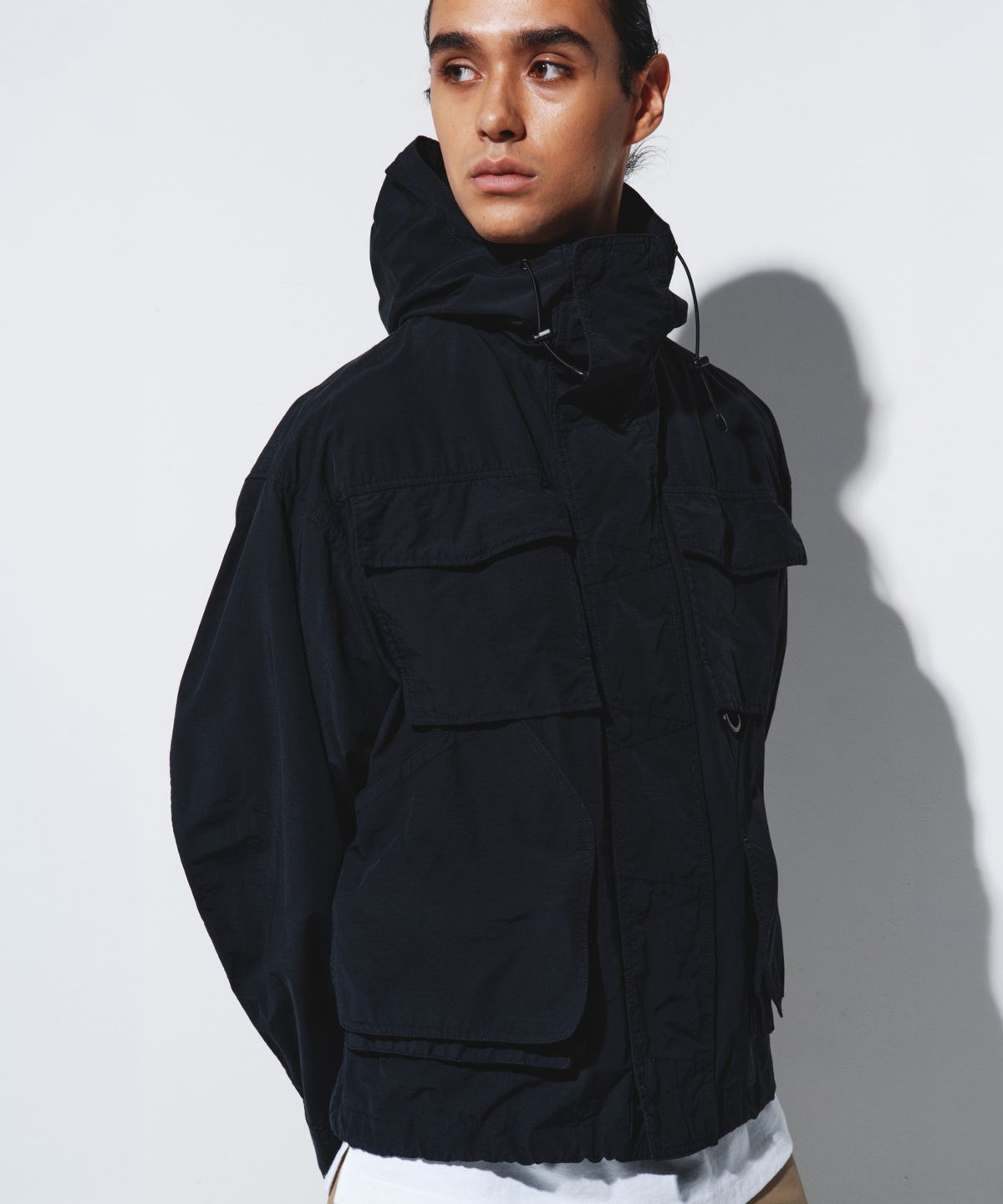 칼라파타르(KALAPATTHAR) CN Stormproof Utility Hooded Shell Jacket - BLACK