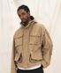 CN Stormproof Utility Hooded Shell Jacket - BEIGE