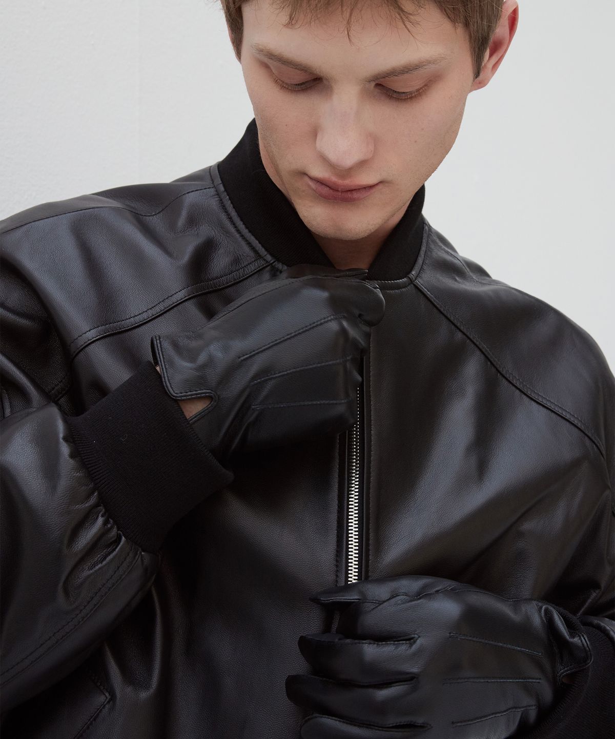 베르데마르(VERDEMAR) Italian nappa Lambskin Leather glove_MEN