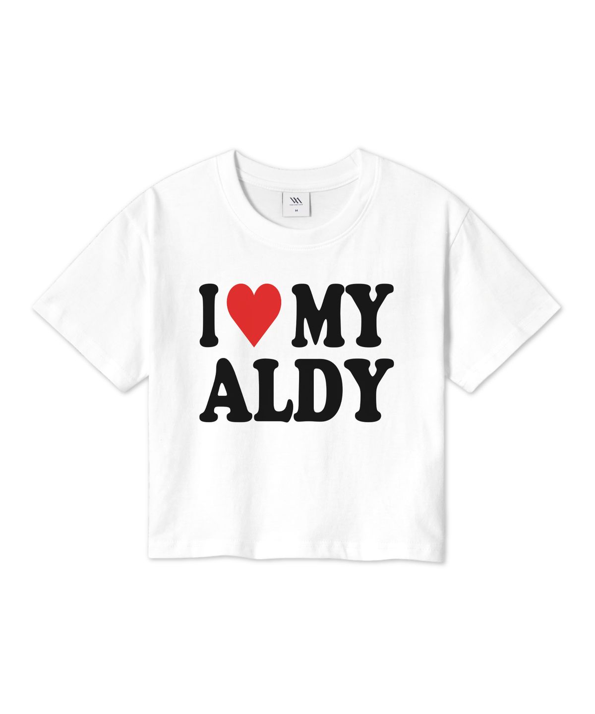 얼레디솔드(ALEADYSOLD) LOVE-ALDY 크롭티