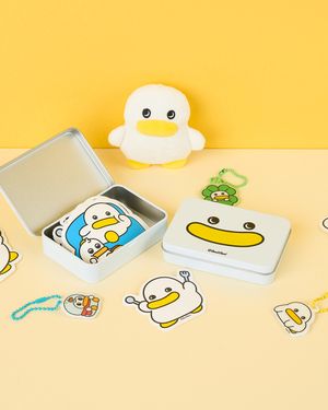 곽철이 굿즈 틴케이스 스티커팩