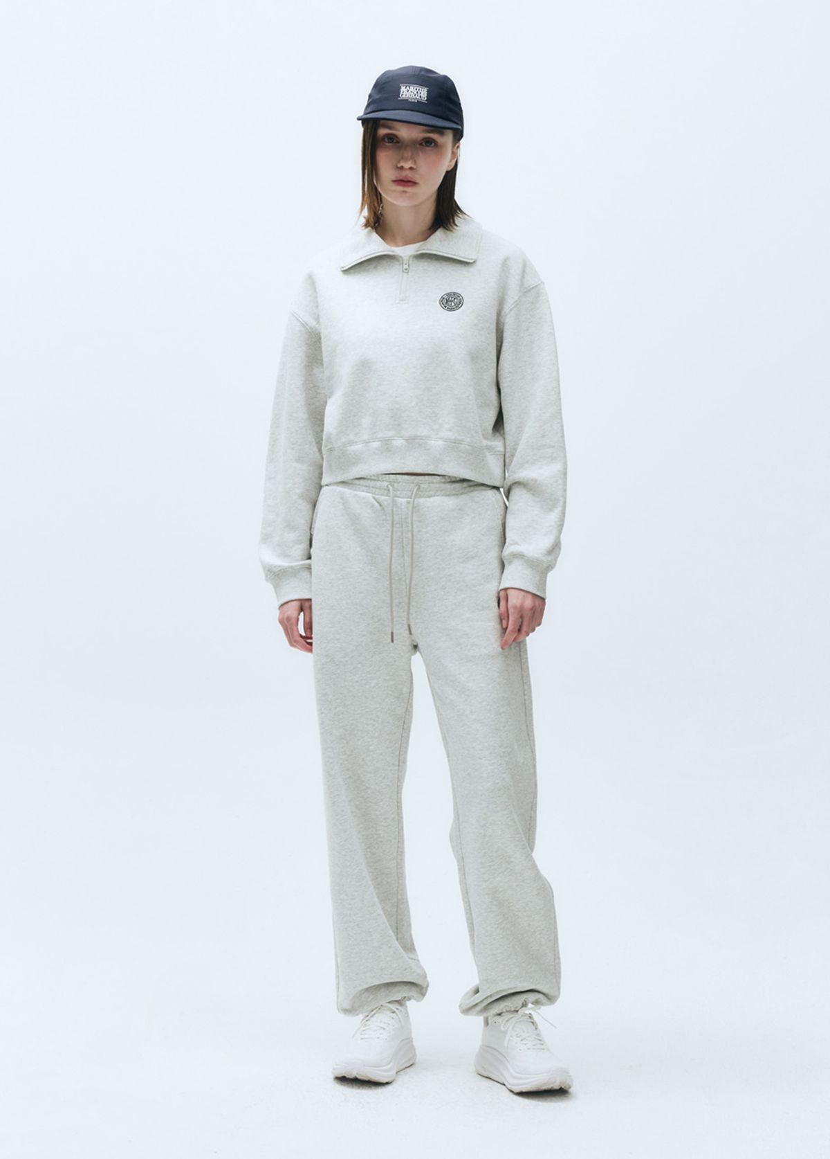 마리떼 스포츠(MARITHÉ SPORT) MOUVEMENT W JOGGER SWEAT PANTS light heather gray