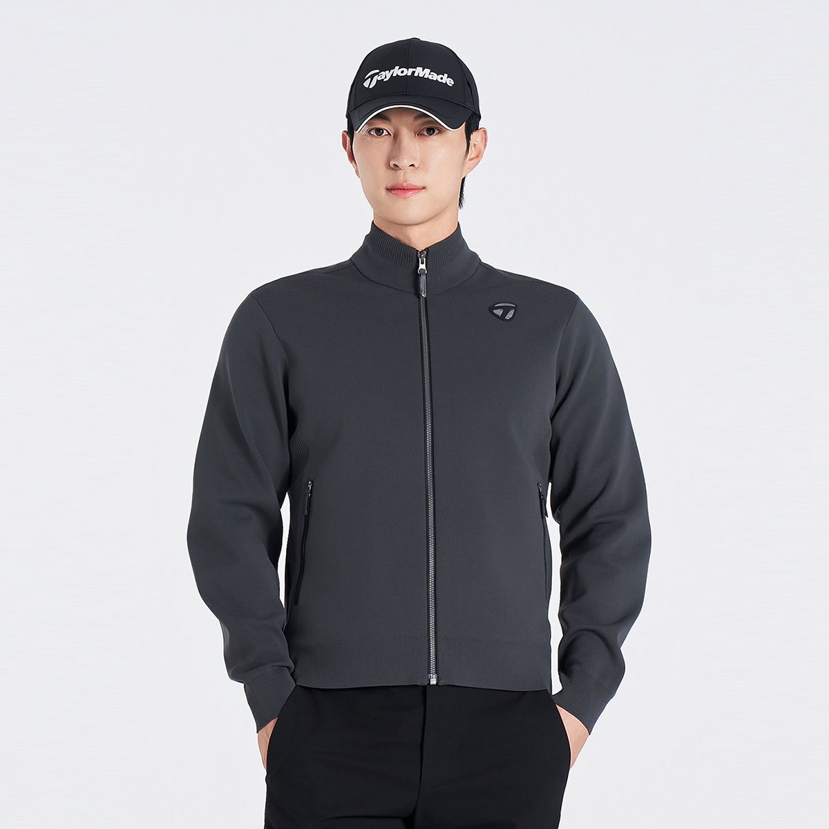 테일러메이드 어패럴(TAYLORMADE APPAREL) 남성 퍼포먼스 니트 집업 가디건 T8031SO1131-192