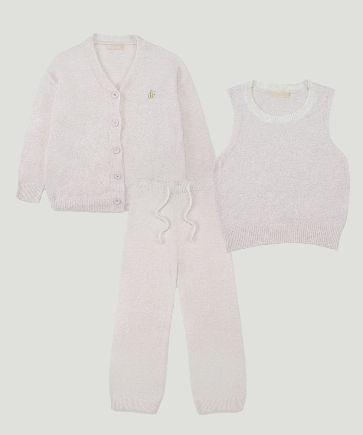 포베레(FOVERE) Sherbet homeware three-piece_pink