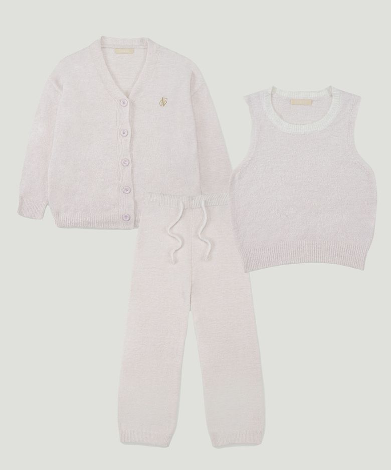 Sherbet homeware three-piece_pink