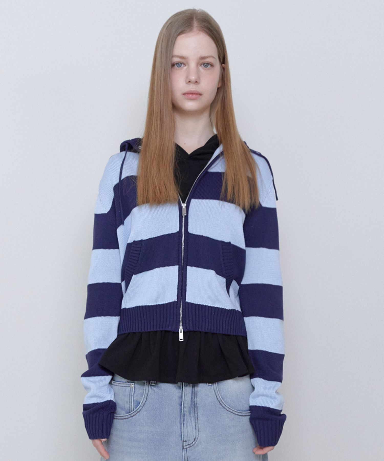 パーカー・フーディ RETRIEVER CLUB BOLD STRIPE HOOD ZIP UP 5FT1416 MUSINSA | RETRIEVER CLUB BOLD STRIPE CROP HOOD ZIP UP [SKY BLUE]