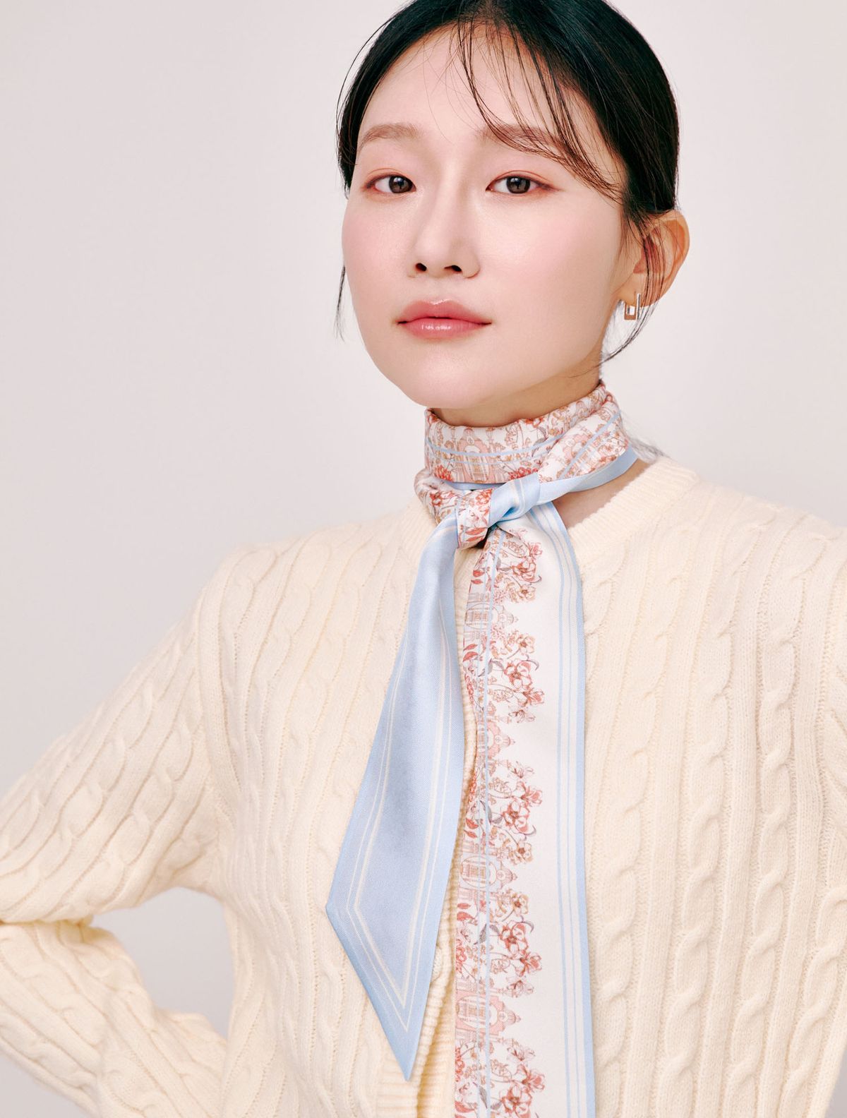생럭슈(SAINTLUXURE) 로지 스카이블루