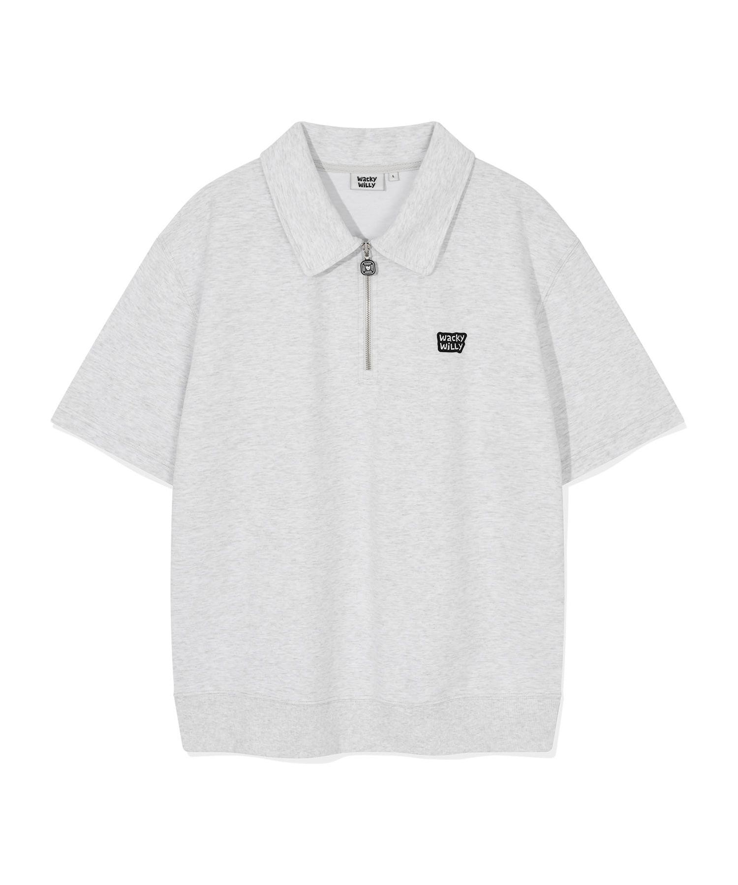 Tシャツ・カットソー WACKY WILLY Sweat Collar Short Sleeve T-Shirt MUSINSA | WACKY WILLY Sweat Collar Short Sleeve T-Shirt
