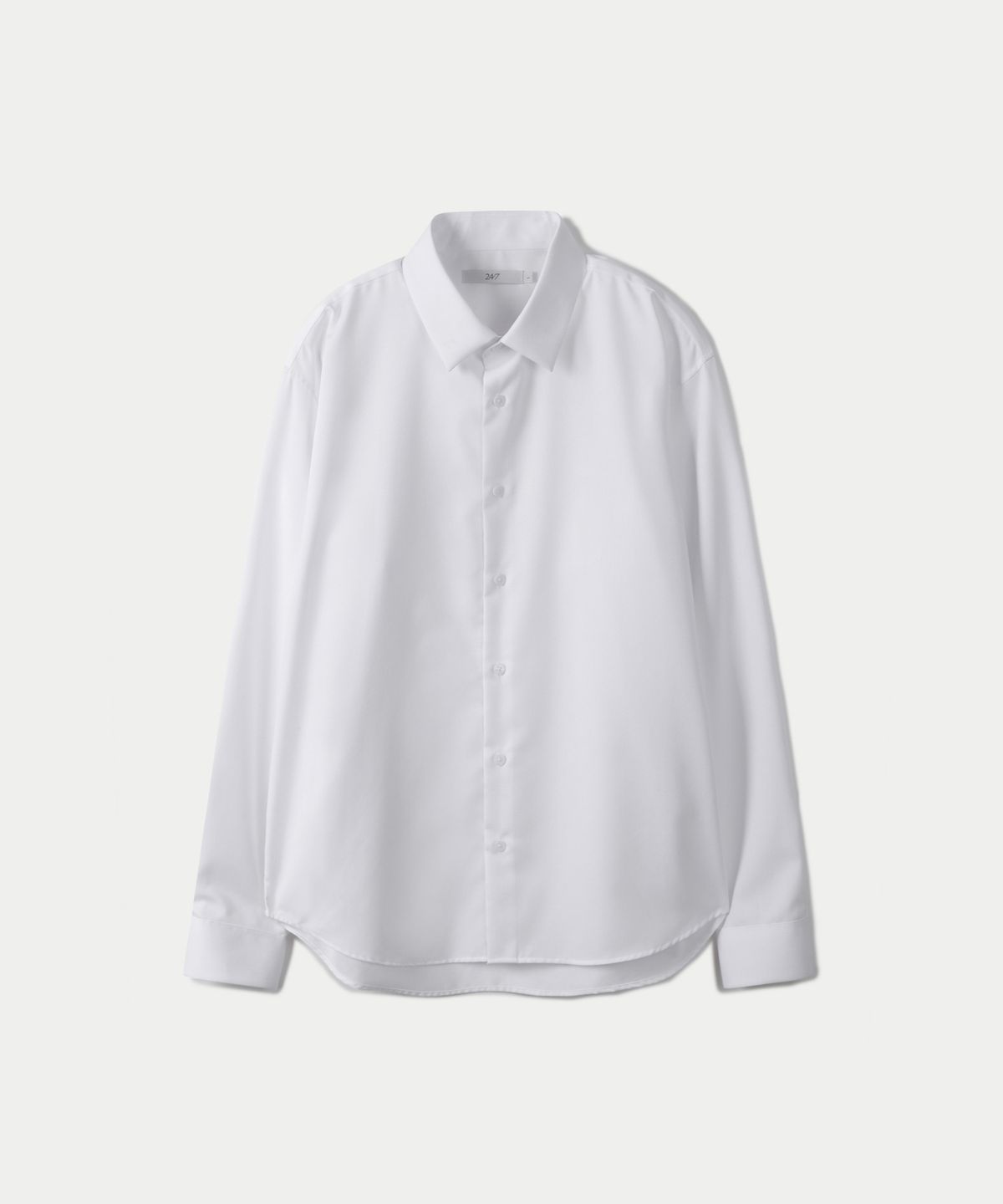 247시리즈(247SERIES) 오피서 스탠다드 셔츠(TECH TWILL) WHITE