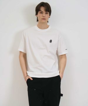 스탠다드 로고 티셔츠(오프 화이트)