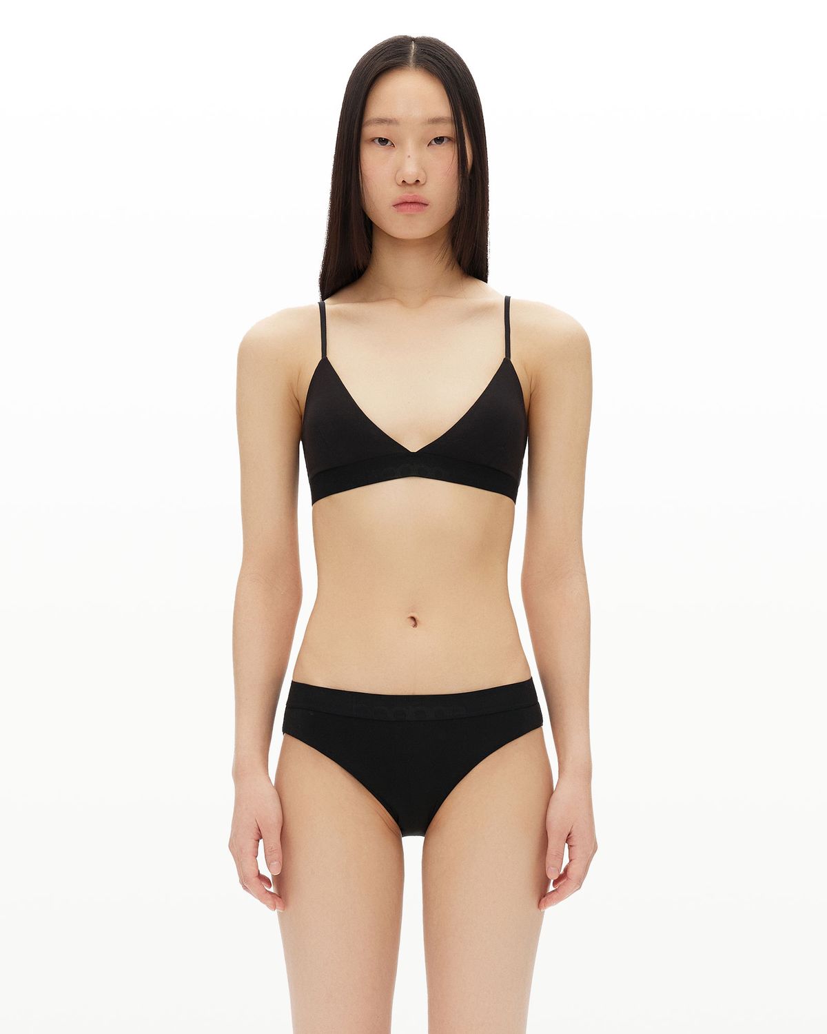 후포(HOOPOE) everyday bralette_onyx black