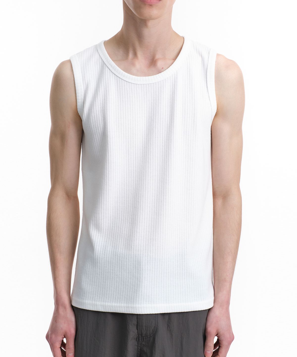 다이브인(DIVEIN) UNIFORM SLEEVELESS (WHITE)