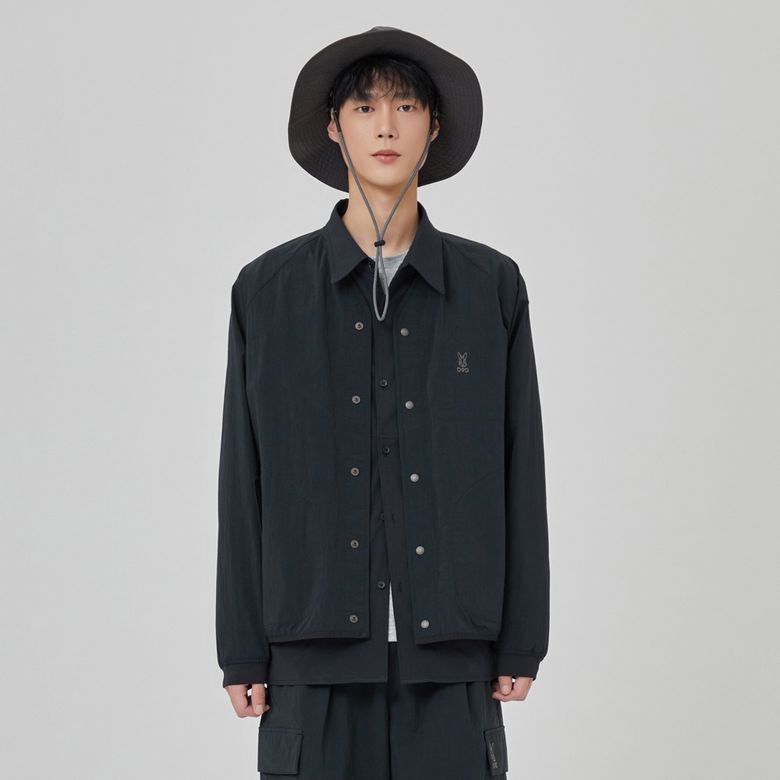 마이로 넥리스 가디건 자켓 남자(BLACK(블랙))