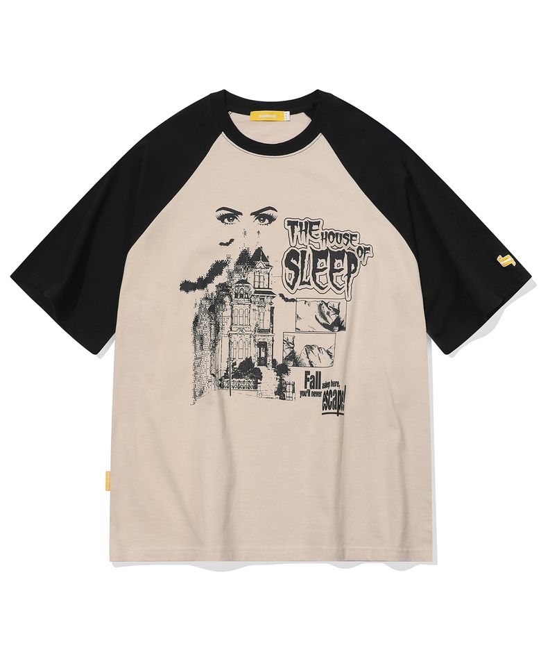 Ghost House T-shirt(BLACK)