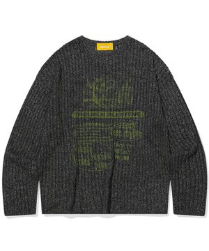 Insomnia Mesh Sweater(BLACK)