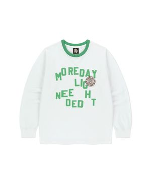 MDLN L/S Tee White