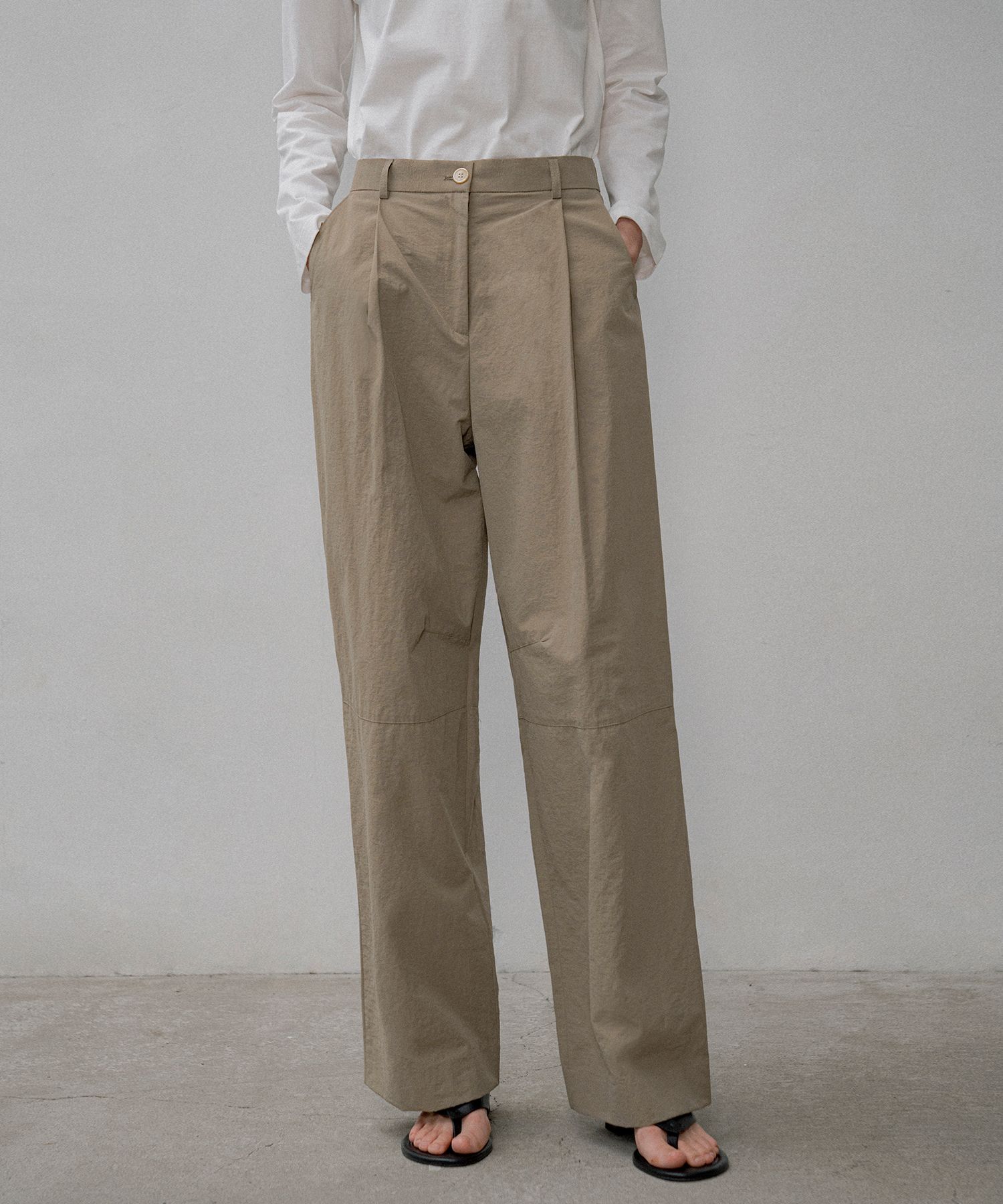 パンツ Siyazu SIPT7142 Half Banding Nylon Pants_Burgundy MUSINSA | SIYAZU SIPT7142 Half Banding Nylon Pants_Burgundy