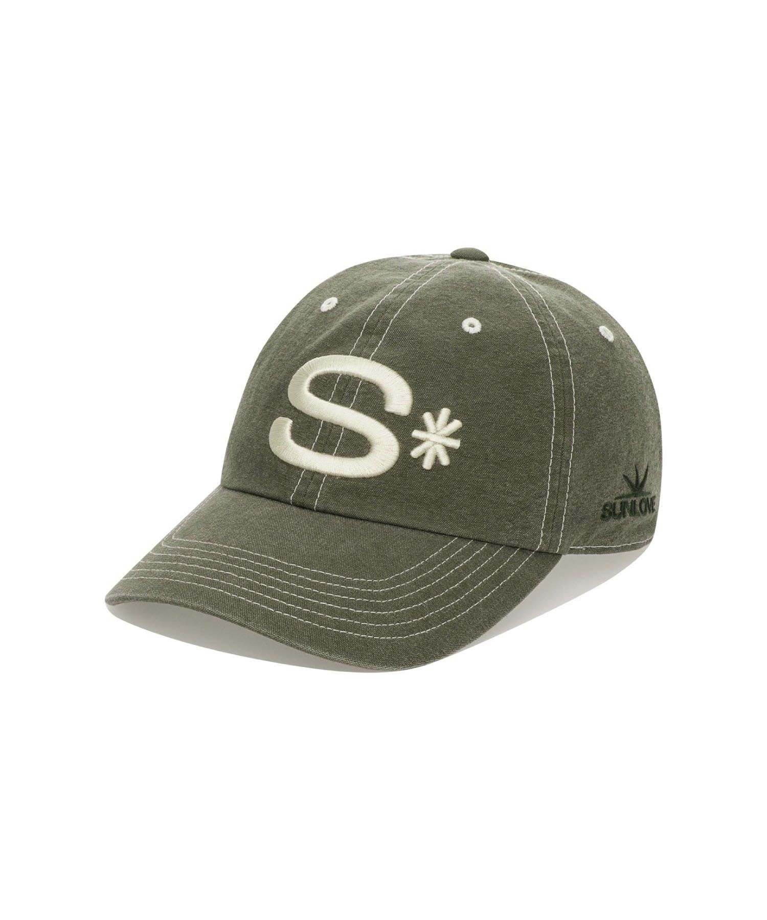 キャップ ^SUNLOVE^ S Flare Cap Olive SL251WHWBC07OV MUSINSA | SUNLOVE S Flare Cap Olive