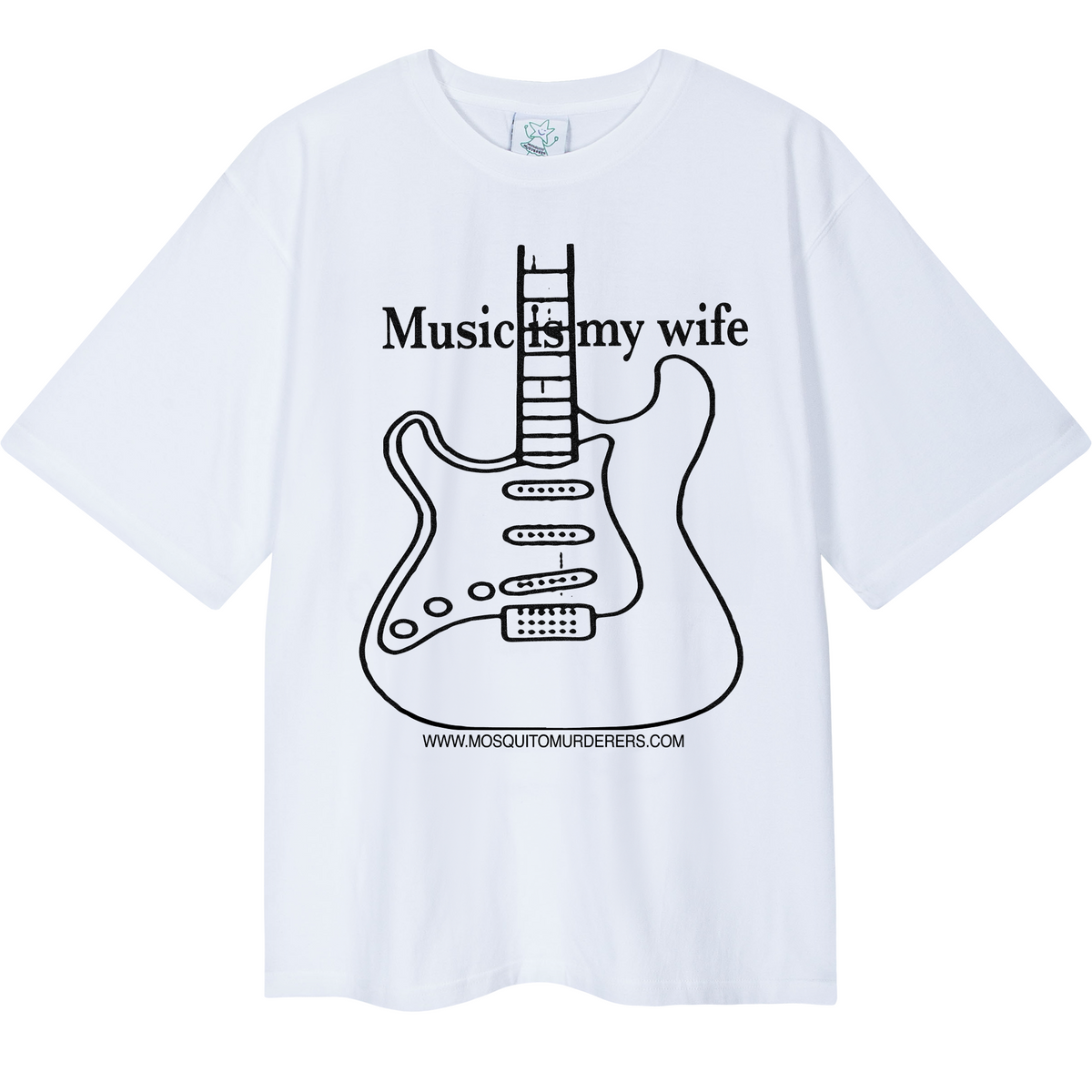 모스키토 머더러스(MOSQUITO MURDERERS) Music is my wife T-SHIRT