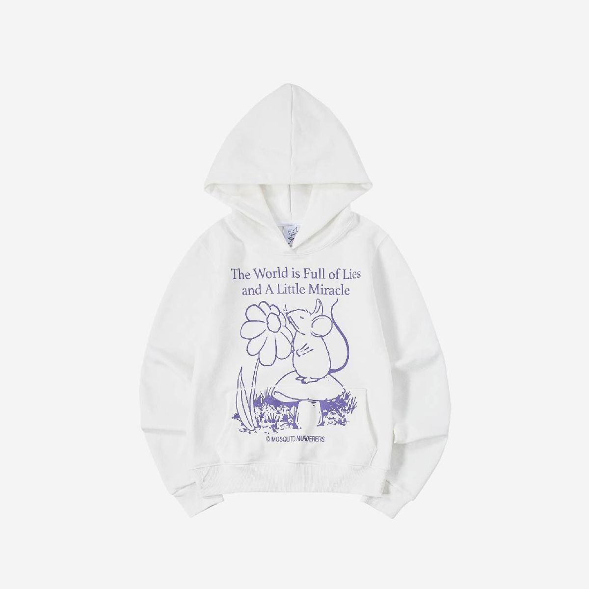 모스키토 머더러스(MOSQUITO MURDERERS) The World is Full of Lies and A Little Miracle MINI HOODIE