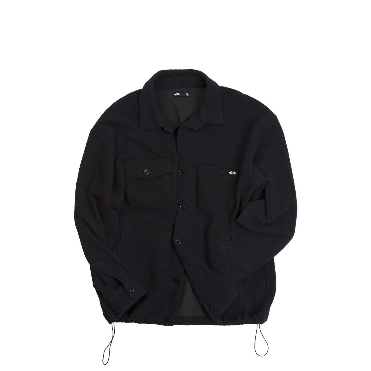 이알티알(ERTR) Shirt Jacket Black