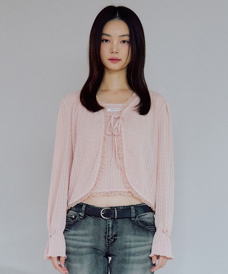 도로시 가디건 세트 [PINK]