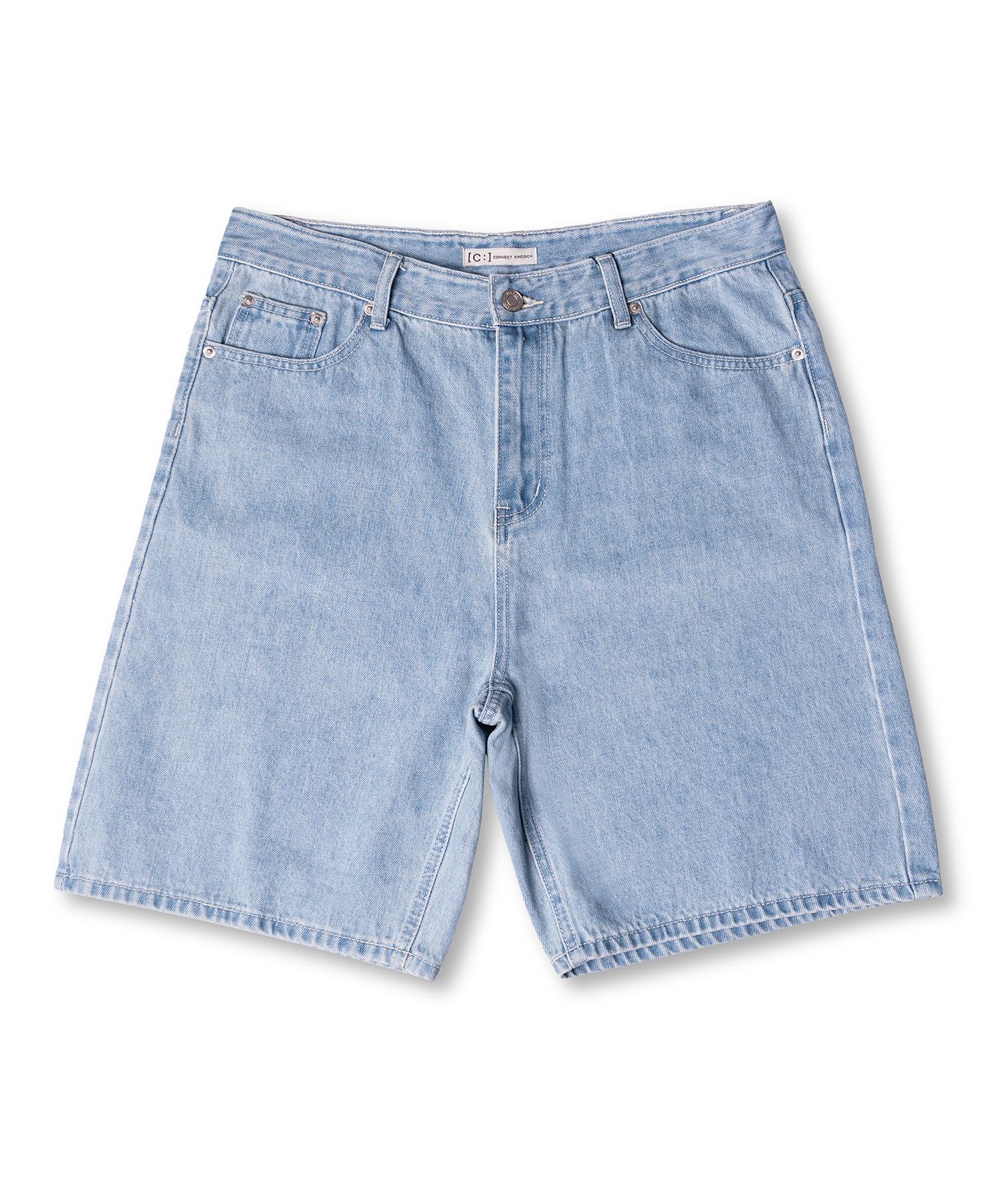 MUSINSA公式 | CONNECT KINLOCH スタンダードデニムハーフパンツ