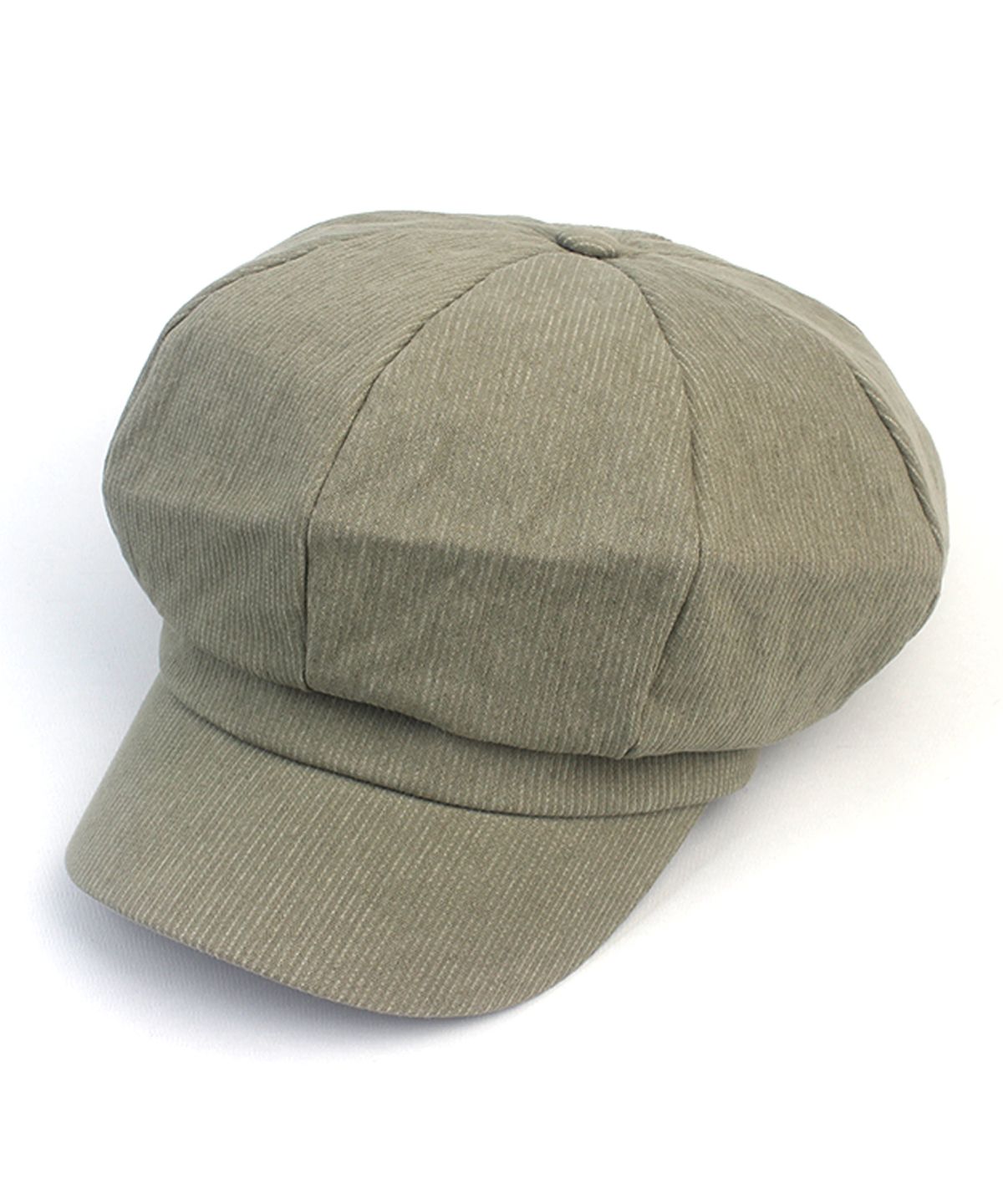 유니버셜 케미스트리(UNIVERSAL CHEMISTRY) Stripe Beige Belted Newsboy Cap 뉴스보이캡