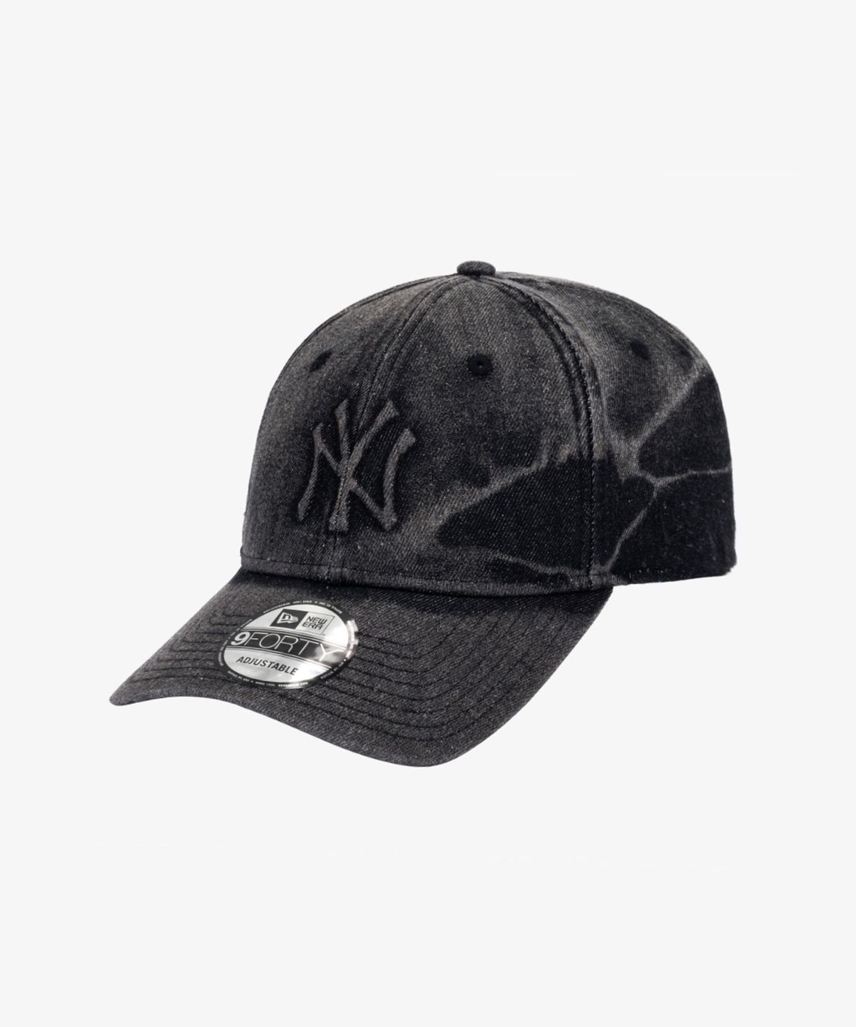 뉴에라(NEW ERA) 940UNST EMBO DENIM LINE NEYYAN BLK