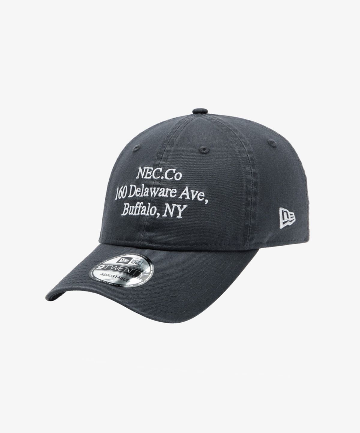 뉴에라(NEW ERA) 뉴에라 스크립트 시리즈 언스트럭쳐 볼캡 다크 그라파이트