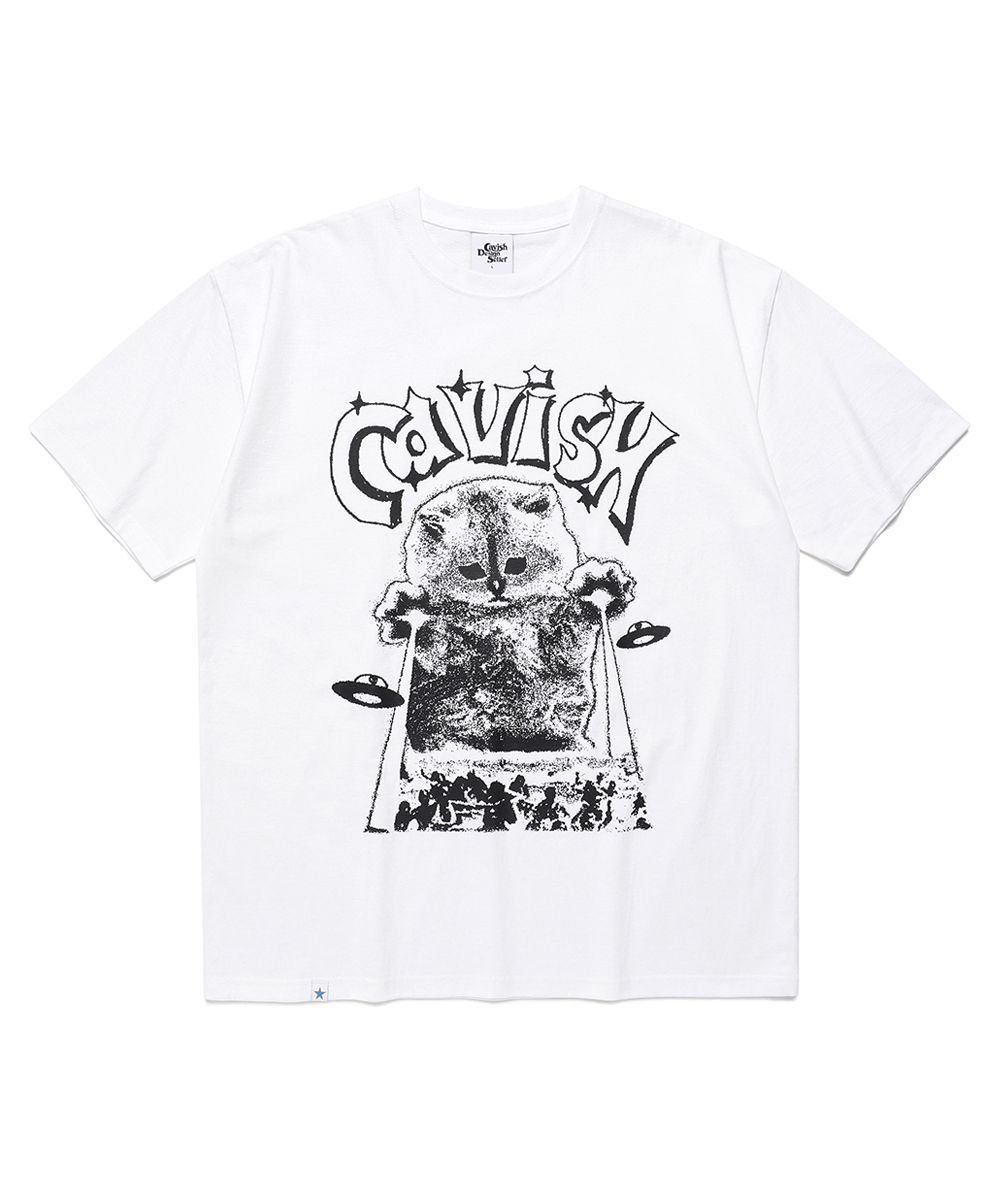 ◆25SS CAVISH INVADER SS TEE WHITE/5色◆ MUSINSA | CAVISH INVADER SS TEE WHITE(CV2FMUT502A)