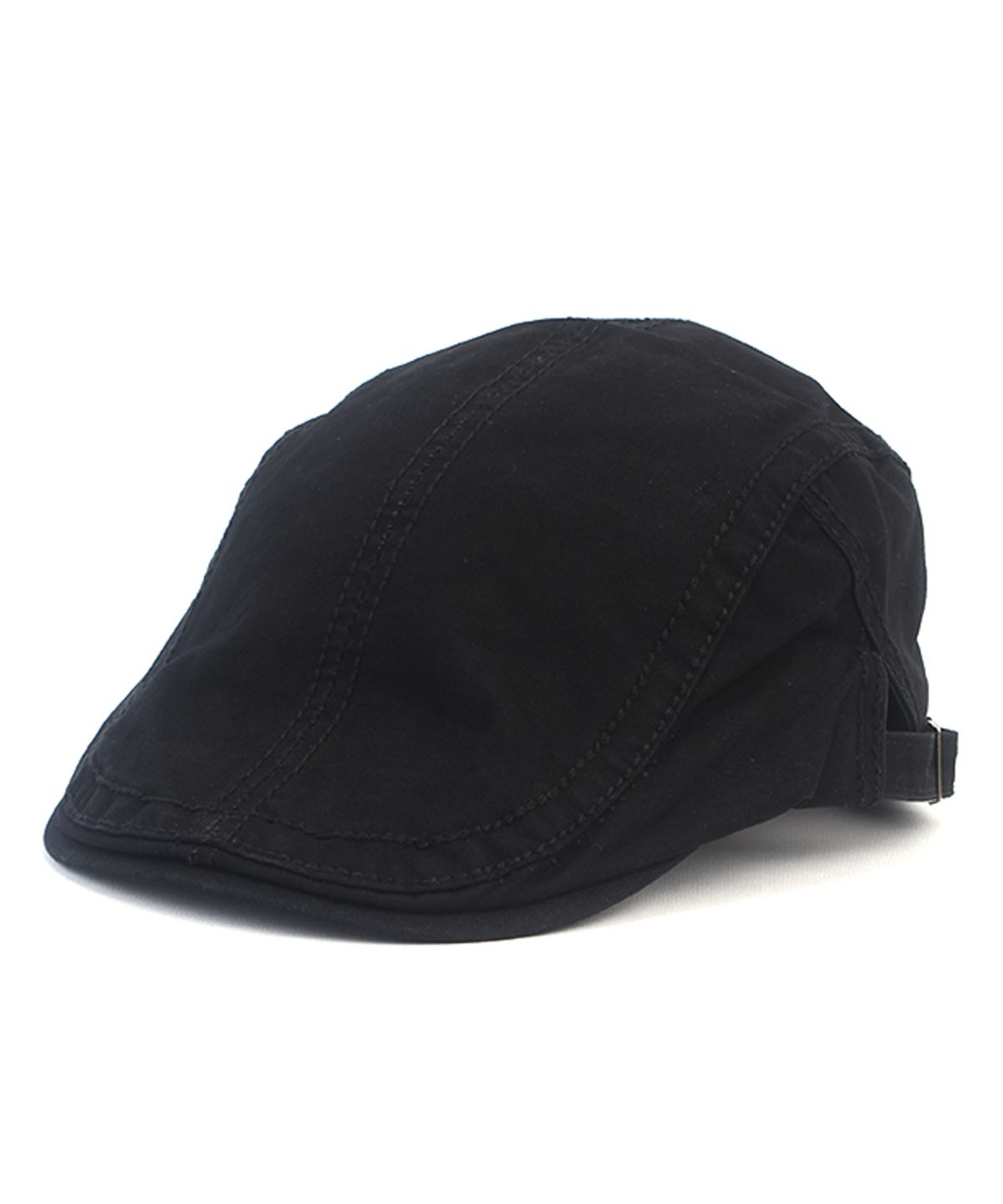 유니버셜 케미스트리(UNIVERSAL CHEMISTRY) Bold Stitch Black Side Belt Huntingcap 헌팅캡
