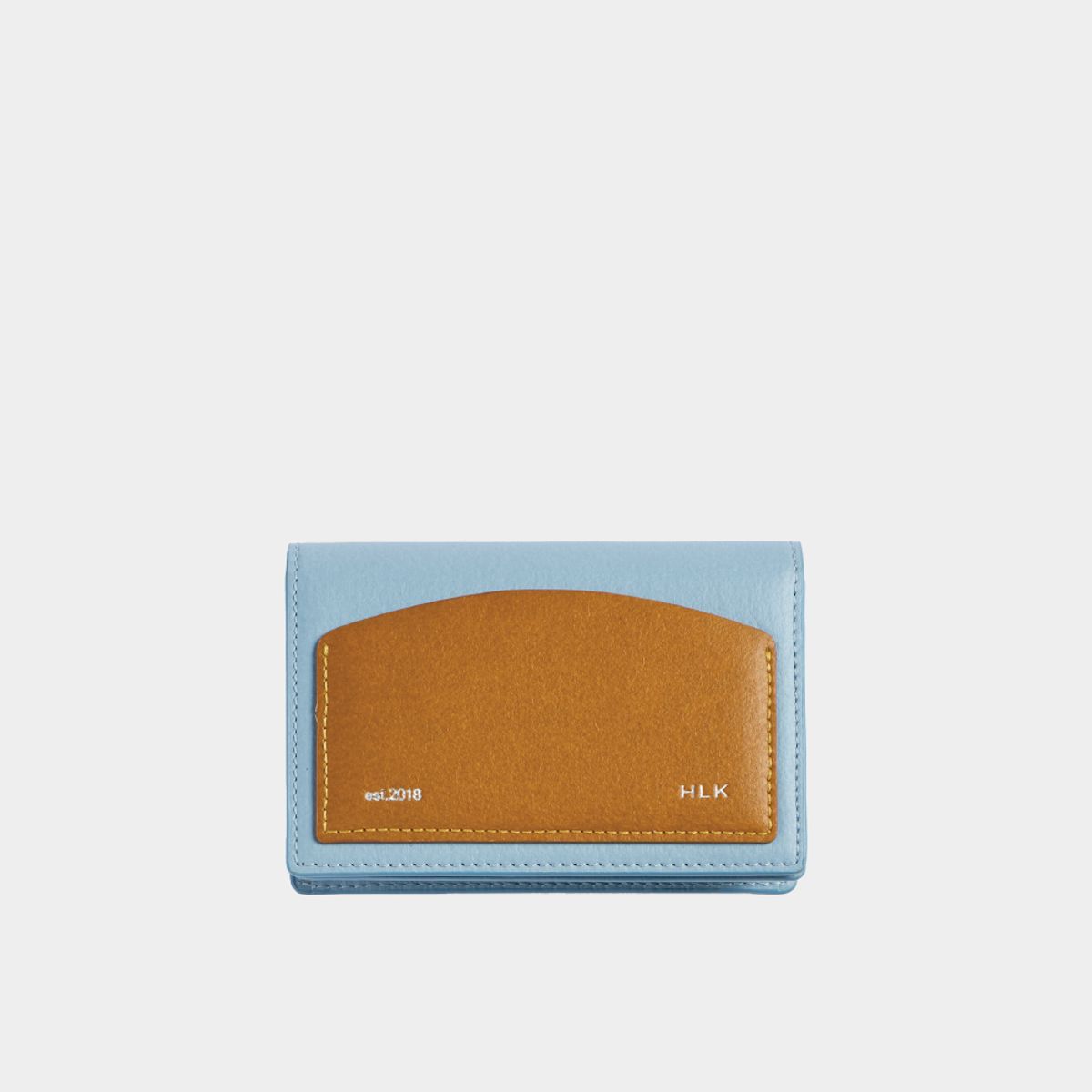 할리케이(HARLIEK) 반달 카드지갑 / Bandal Card Wallet [Blue Camel]