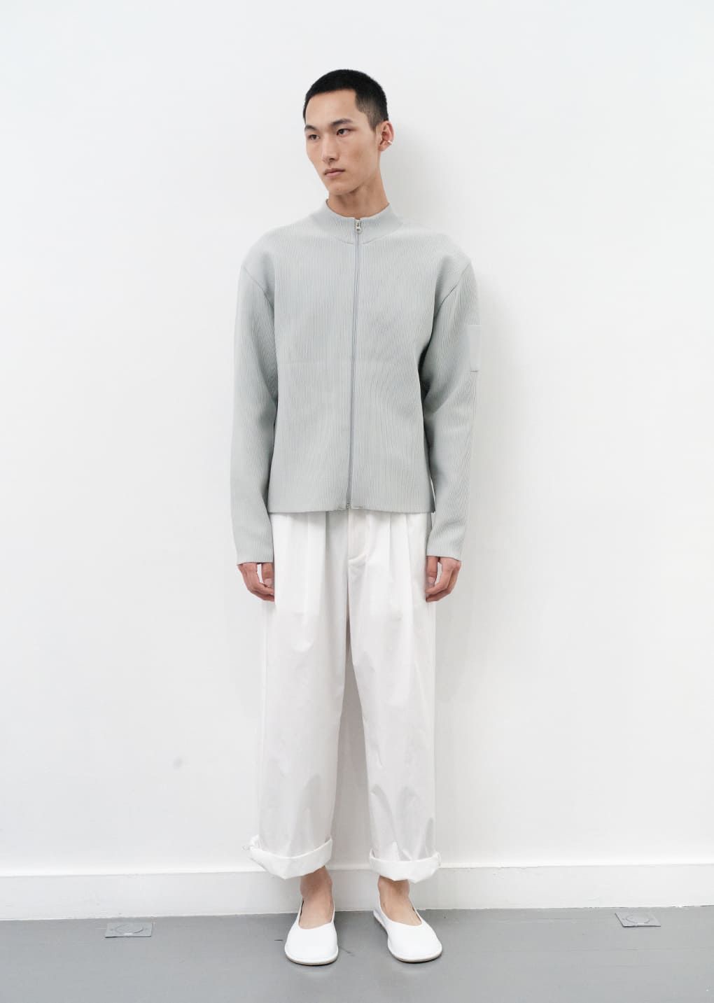 ジャケット・アウター AMOMENTO MOCK NECK ZIP-UP CARDIGAN MUSINSA公式 | AMOMENTO MOCK NECK ZIP-UP CARDIGAN (3COLORS)